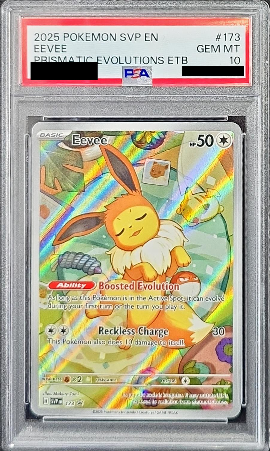 PSA10鑑定済〕イーブイ(AR仕様/英語版)【P】{173}
