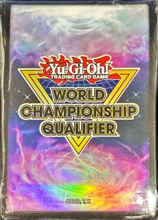 スリーブ『WCQ2023赤』100枚入り【-】{-}《スリーブ》