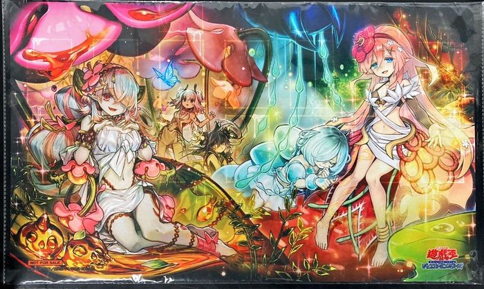 状態A-〕プレイマット『蟲惑魔(遊戯王の日)』【-】{-}《プレイマット》