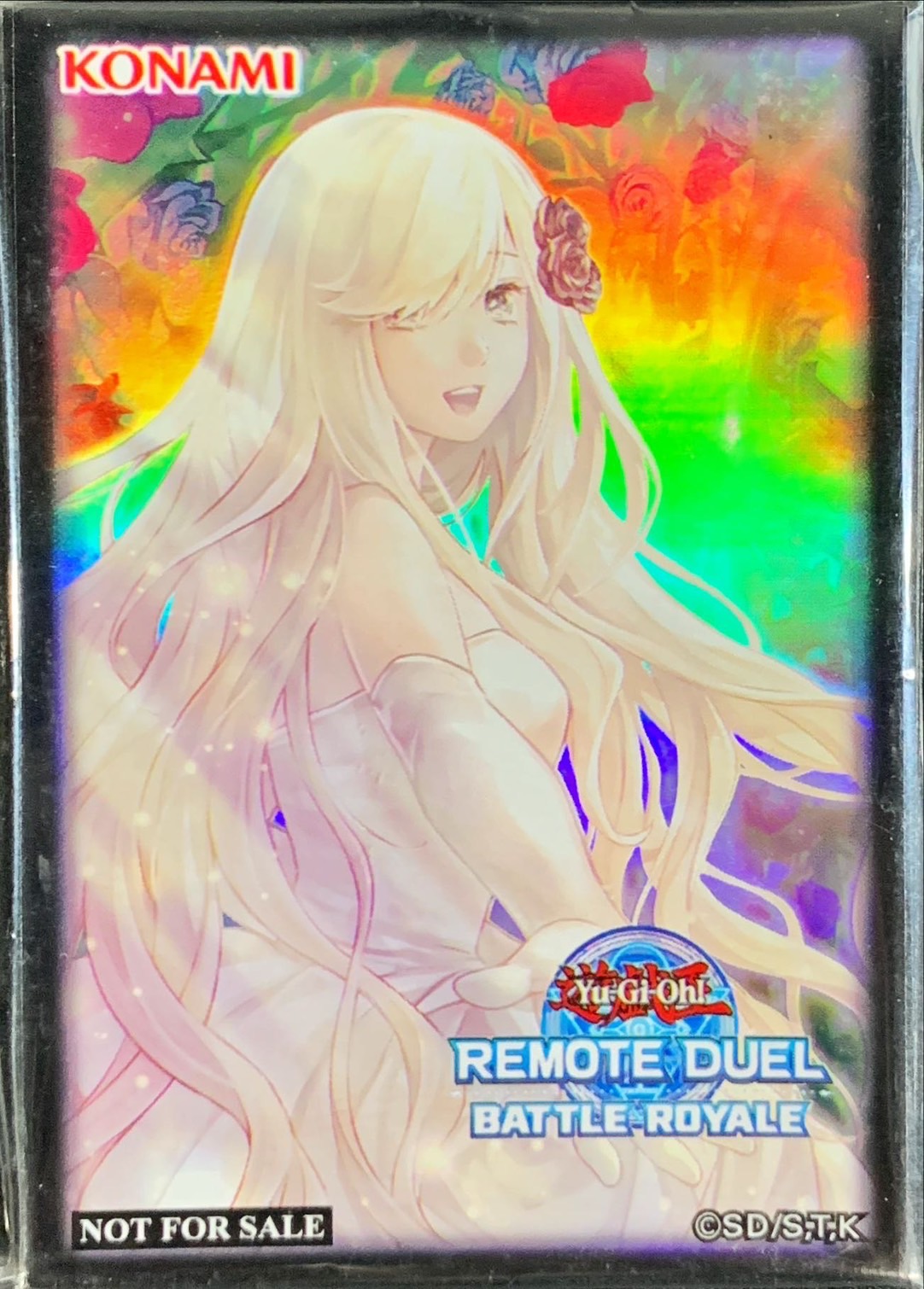 スリーブ『ガーデンローズフローラ』35枚入り【-】{-}《スリーブ》