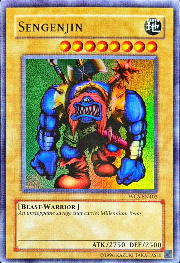 状態B〕千年原人/Sengenjin【スーパー】{WCS-EN403}《モンスター》