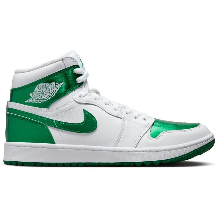 Nike Air Jordan 1 High G Golf Shoes White/Pine Green - Carl's Golfland