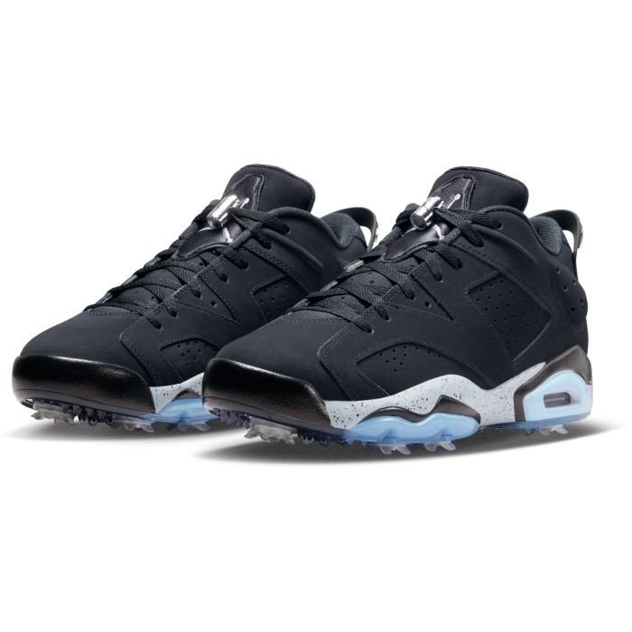 Nike Air Jordan Retro 6 G NRG Golf Shoes Black/Metallic Silver