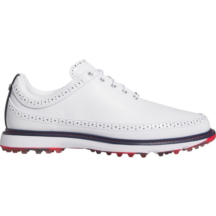 adidas MC80 Spikeless Golf Shoes Cloud White/Collegiate Navy