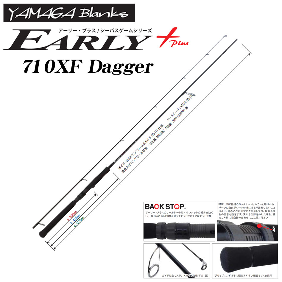 ヤマガブランクス(YAMAGA Branks) アーリープラス(EARLY Plus+) 710XF