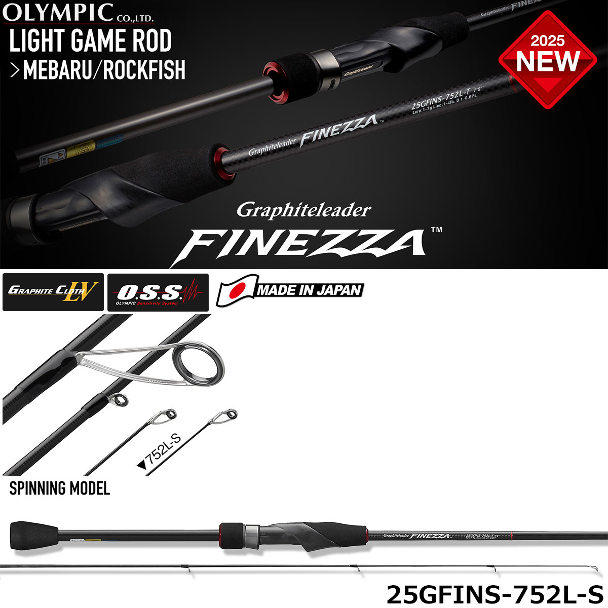 フィネッツァ gofs-862ul-t 8'6