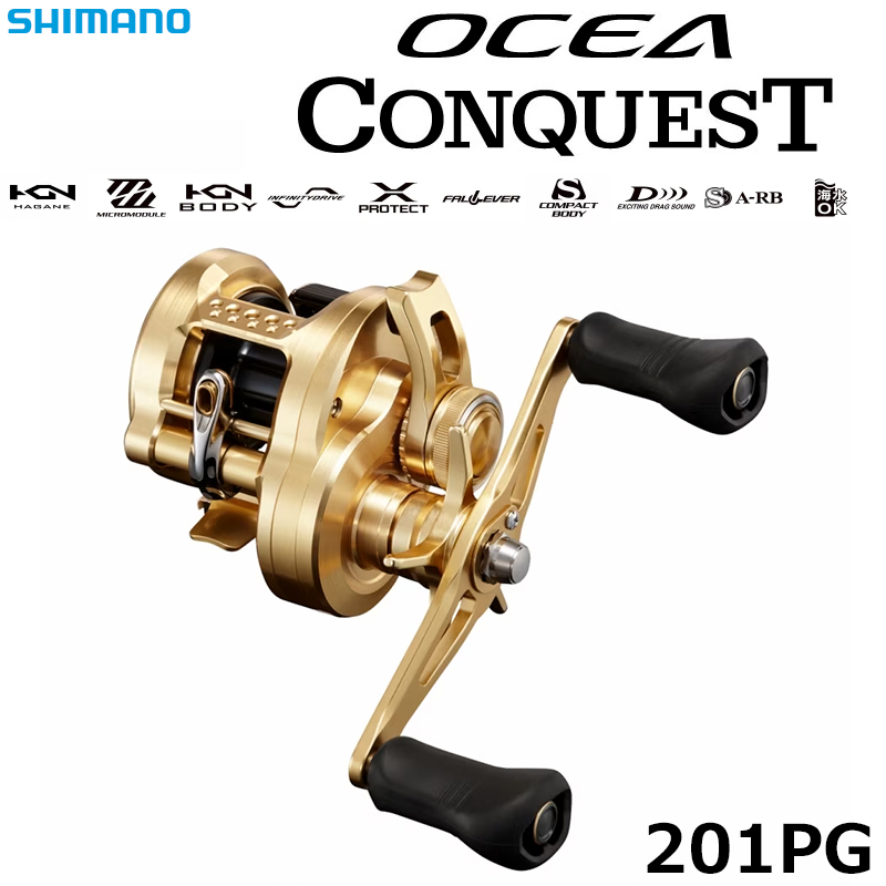 シマノ(SHIMANO) 23 オシアコンクエスト 201PG(左) ☆セール特別割引品