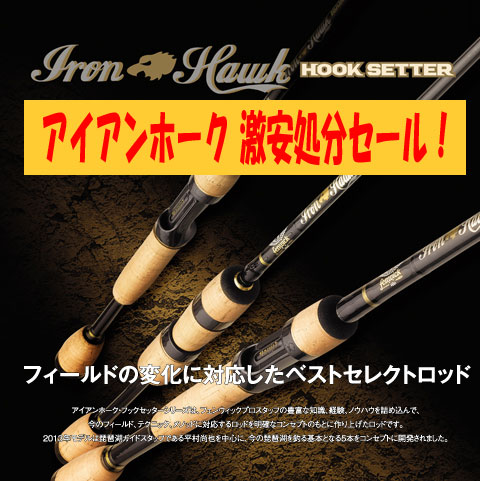 アイアンホーク・フックセッター ☆激安処分セール フェンウィック