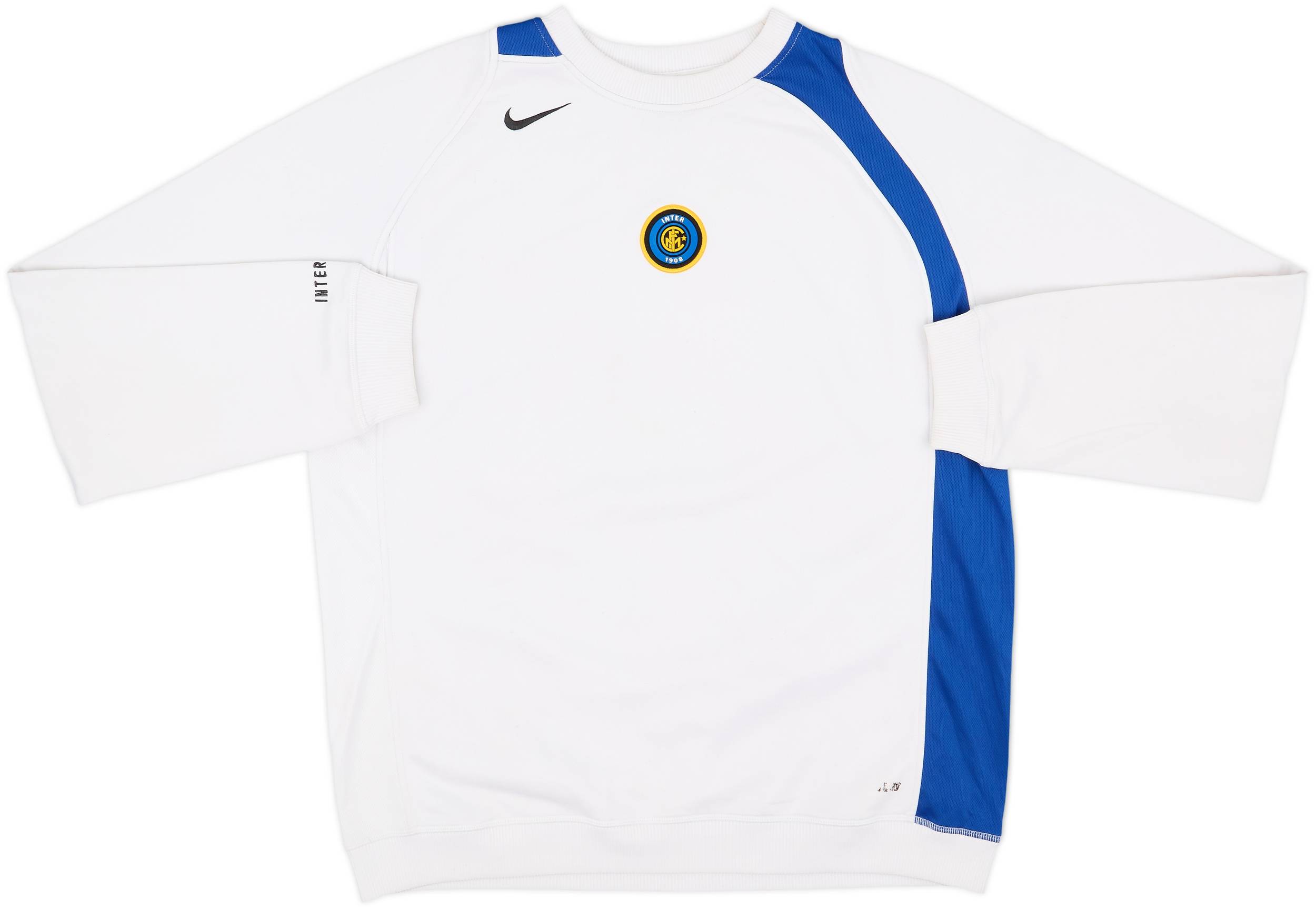 2004-05 Inter Milan Nike Sweat Top - 7/10 - (XL)