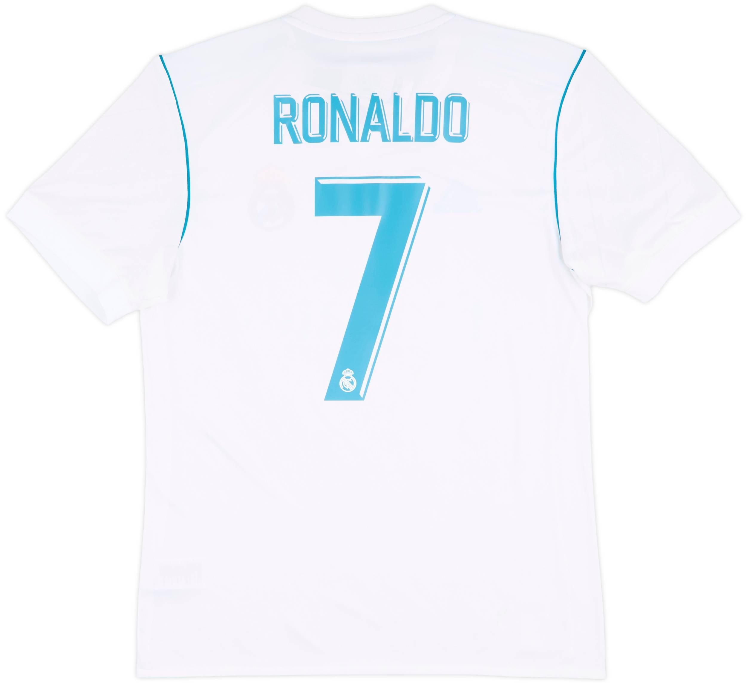 2017-18 Real Madrid Home Shirt Ronaldo #7 (M)