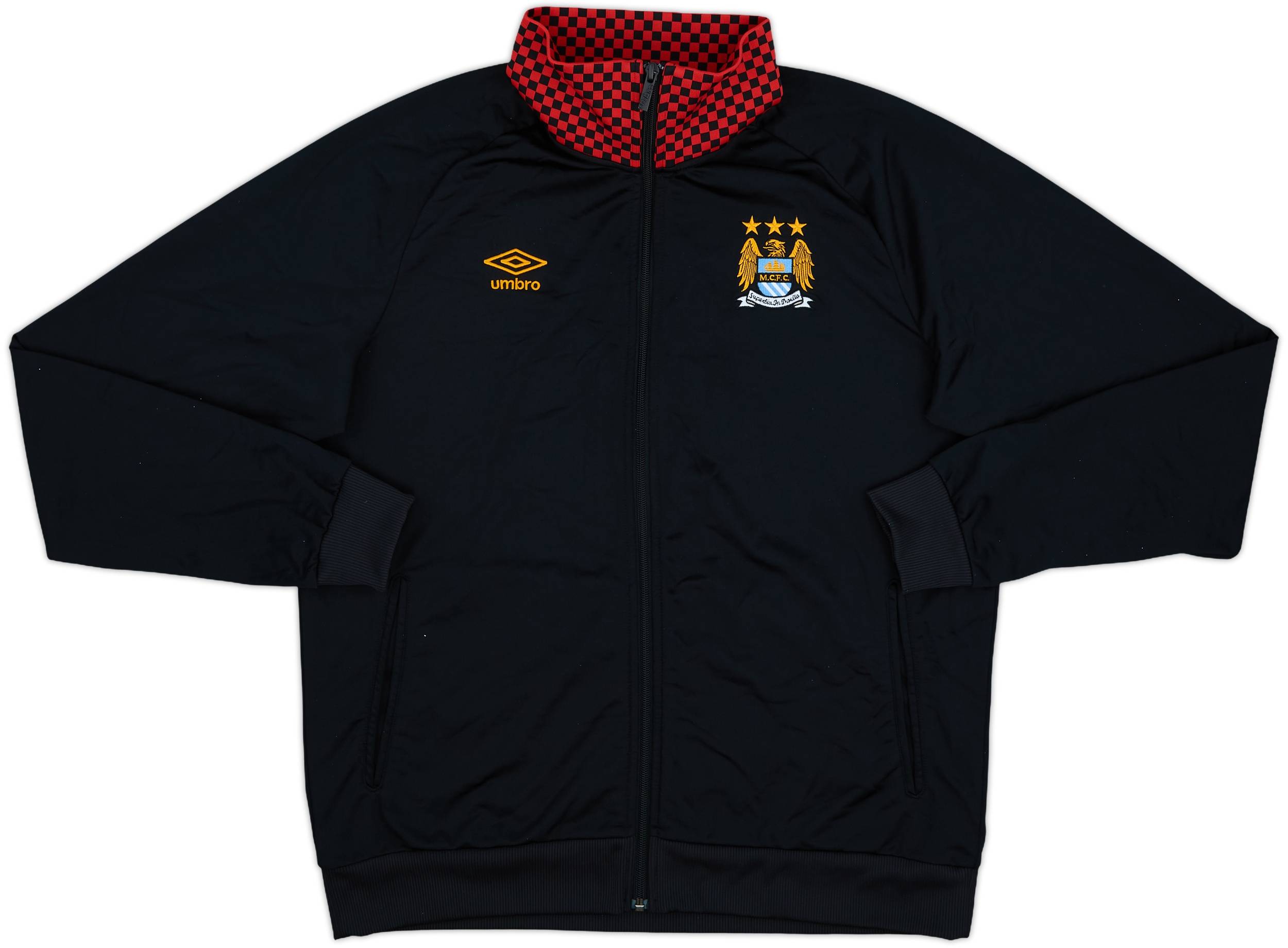 2011-12 Manchester City Umbro Track Jacket - 8/10 - (XL)