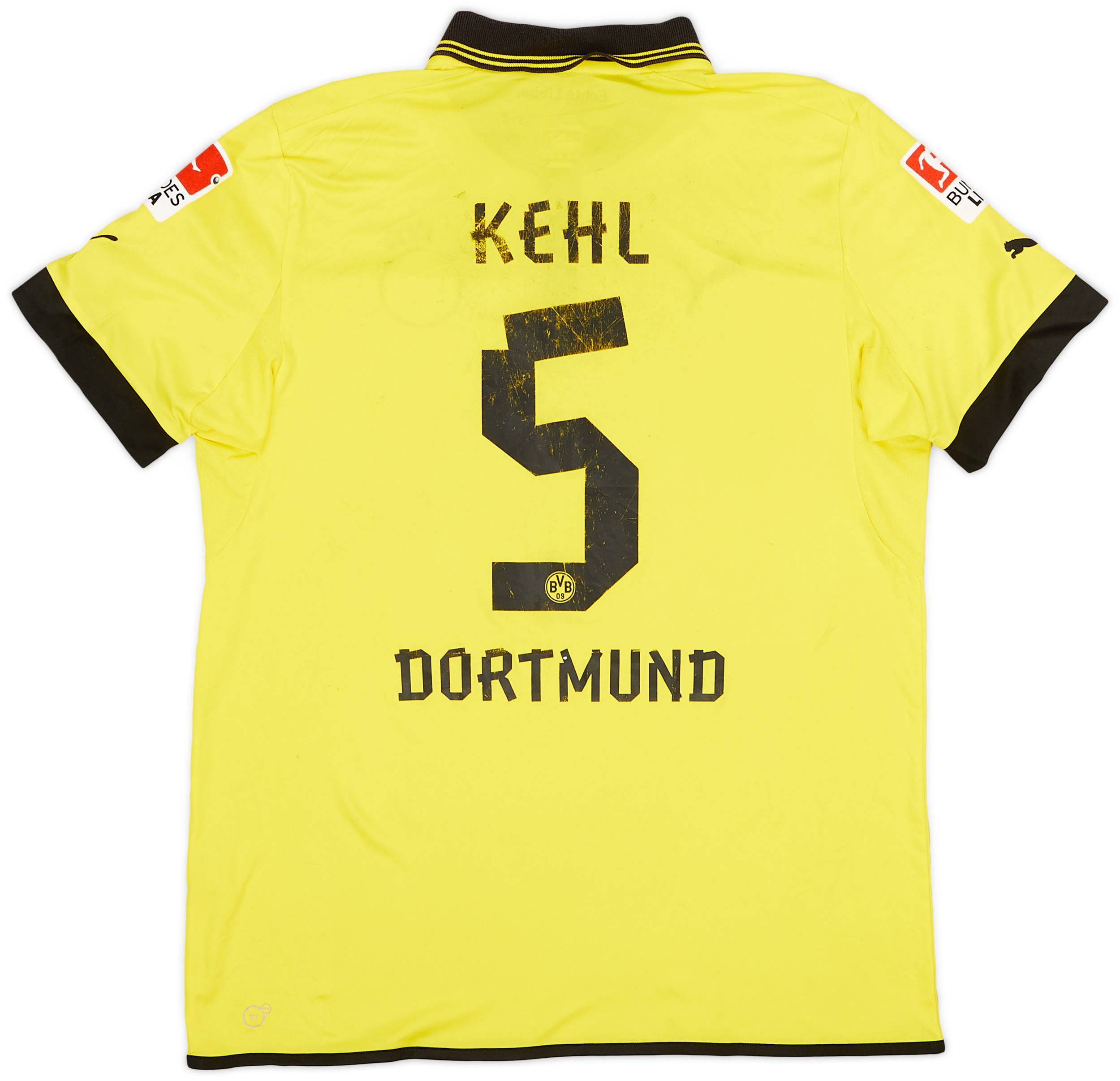 2012-13 Borussia Dortmund Home Shirt Kehl #5 - 5/10 - (XXL)