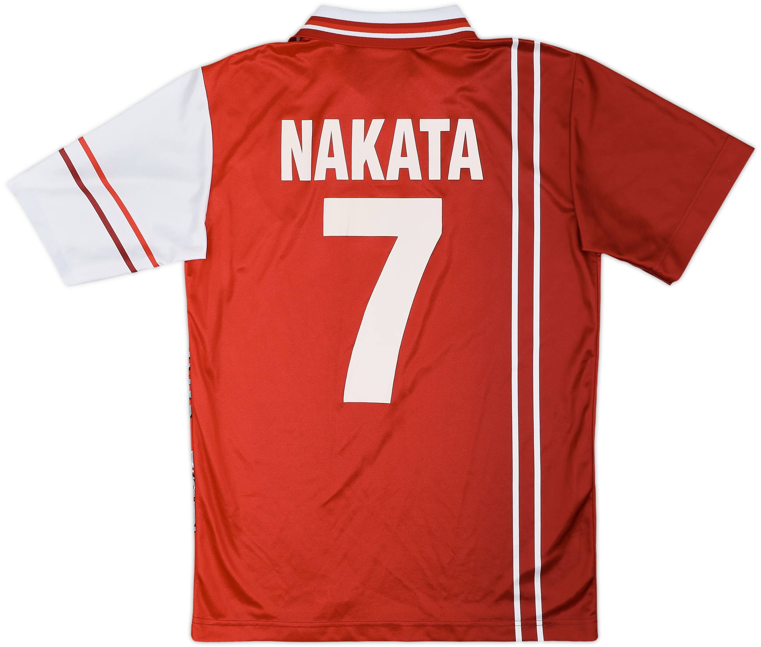 1998-99 Perugia Home Shirt Nakata #7 - 9/10 - (S)