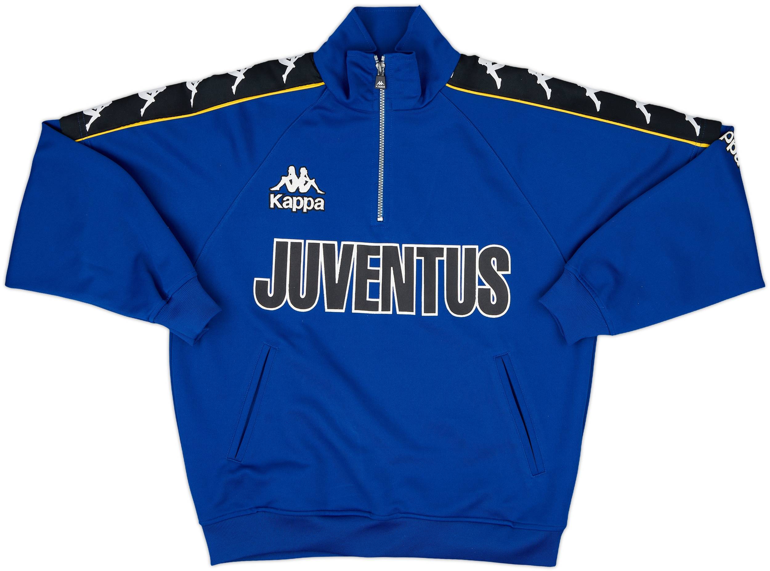 1997-98 Juventus Kappa 1/4 Zip Track Jacket - 8/10 - (S)