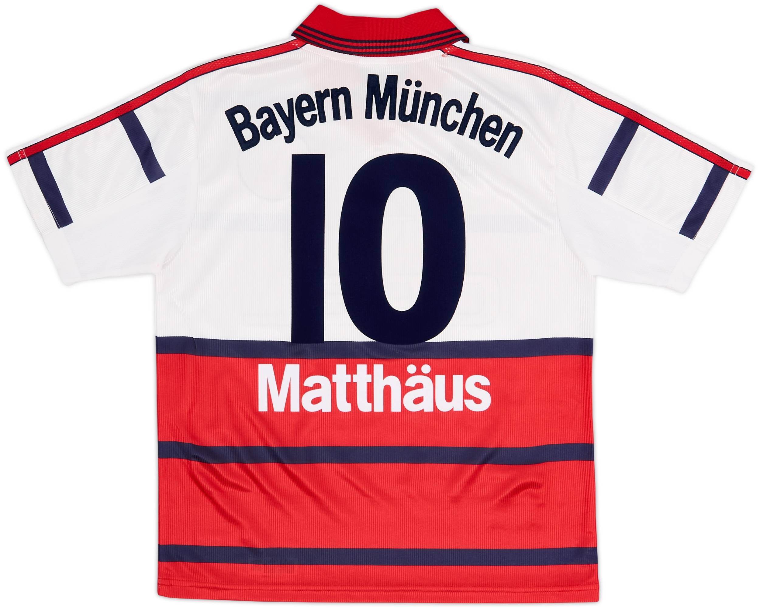 1998-00 Bayern Munich Away Shirt Matthaus #10 - 7/10 - (Y)