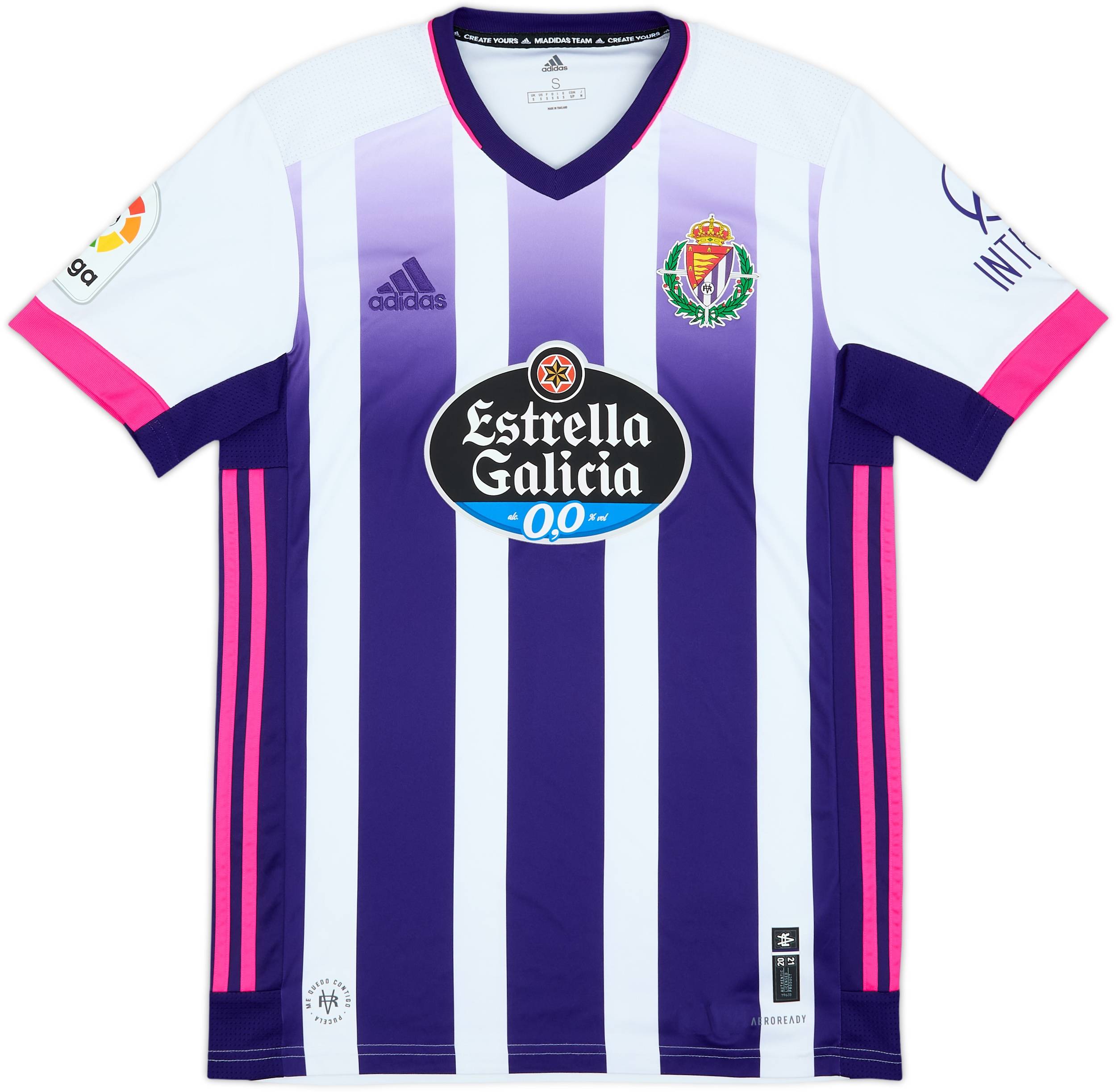 2020-21 Real Valladolid Home Shirt - 8/10 - (S)