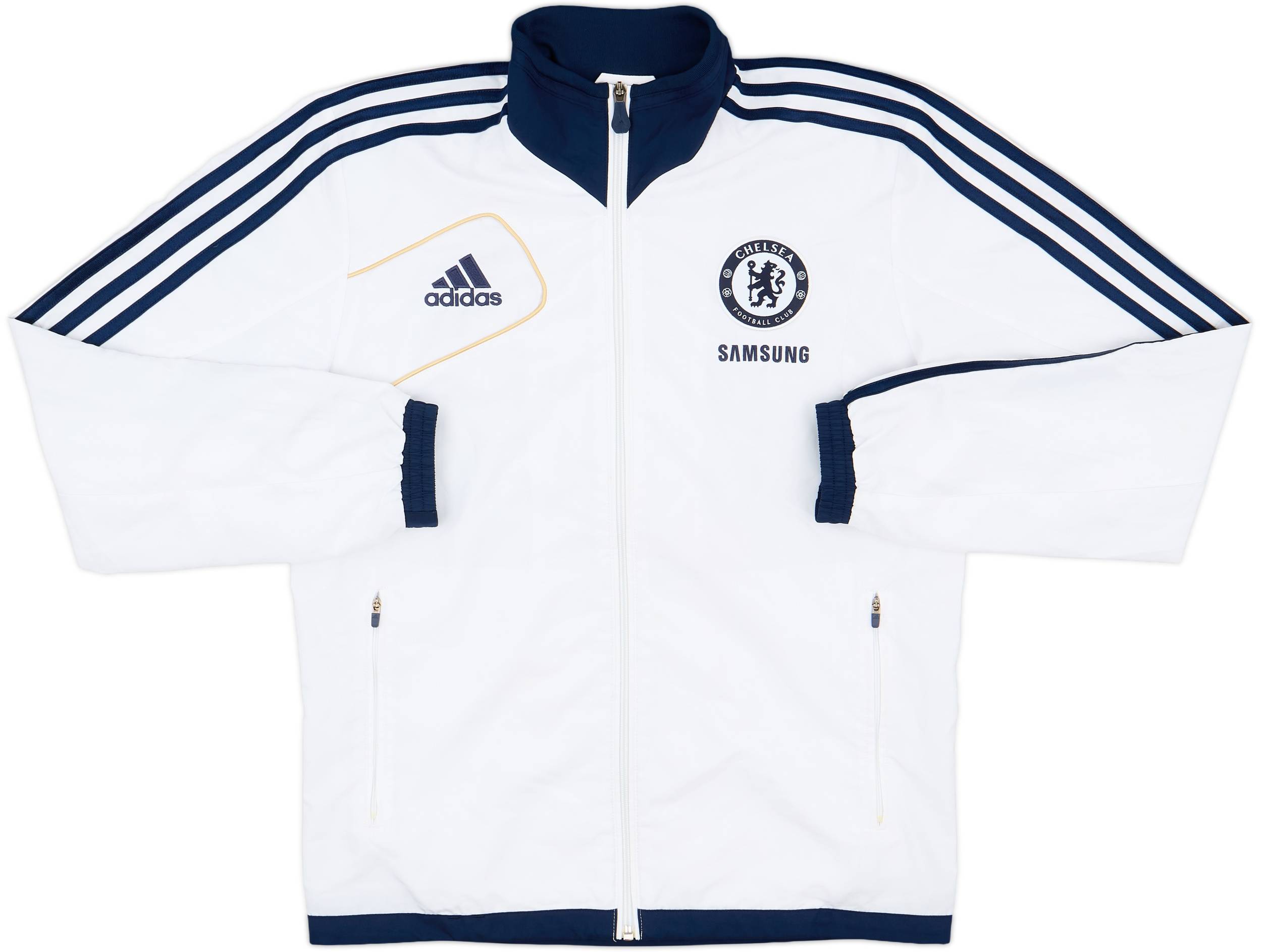2012-13 Chelsea adidas Track Jacket - 8/10 - (XL.Boys)