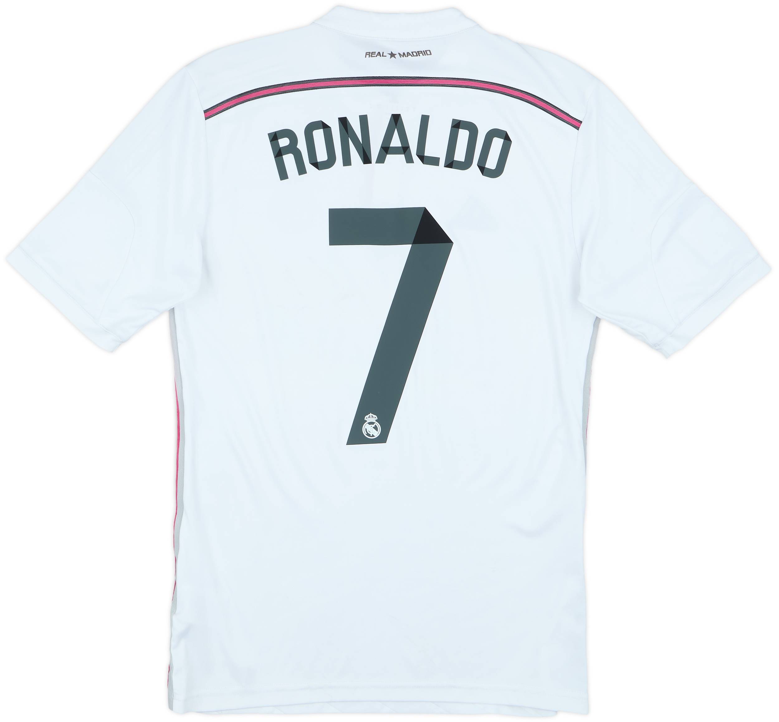 2014-15 Real Madrid Home Shirt Ronaldo #7 - 6/10 - (S)