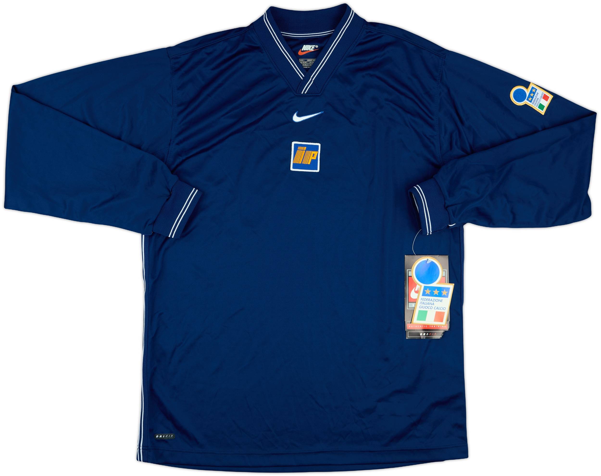 1998-99 Italy Player Issue Nike Training L/S Shirt #5 (L)