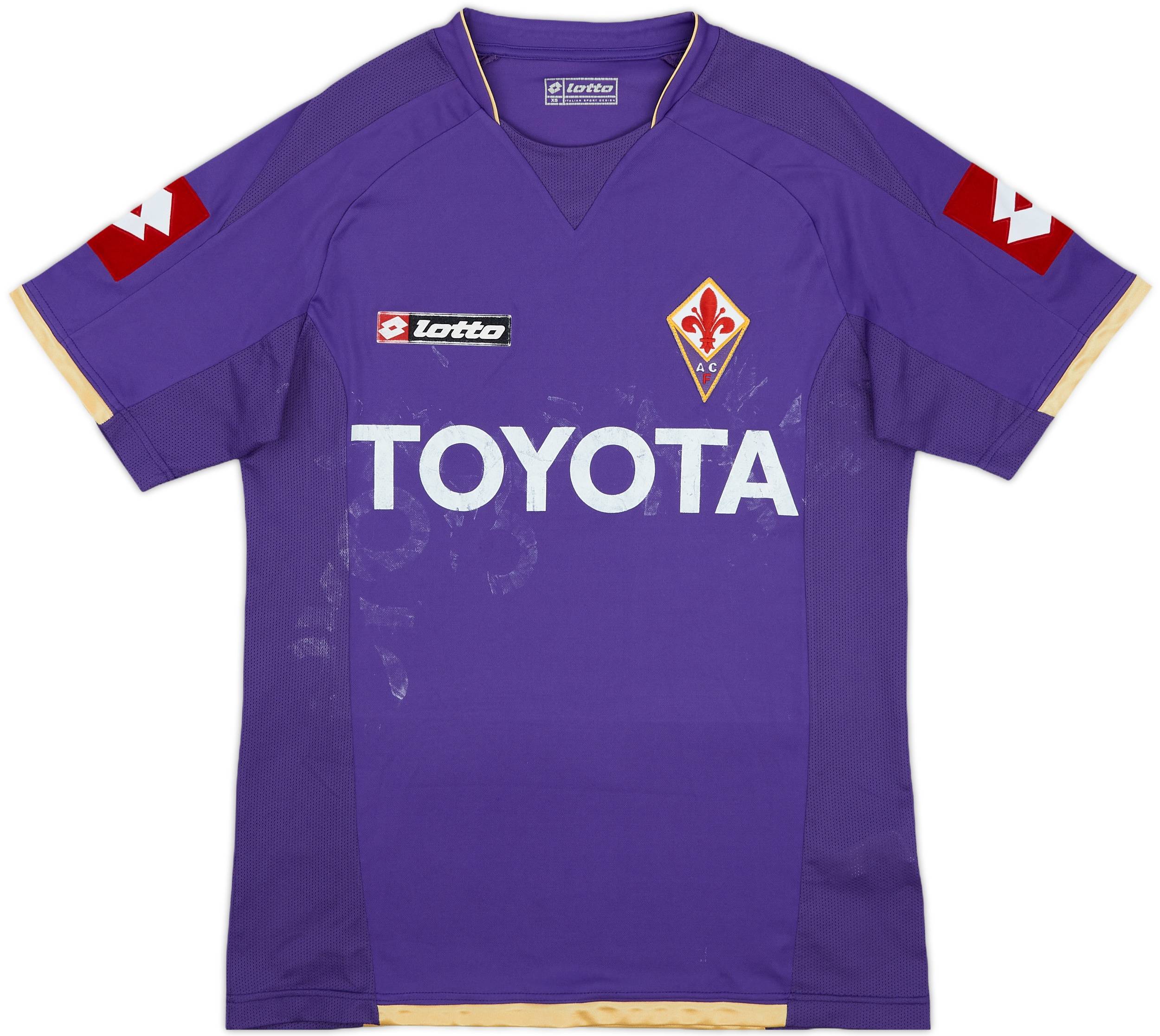 2007-08 Fiorentina Home Shirt - 4/10 - (XS)