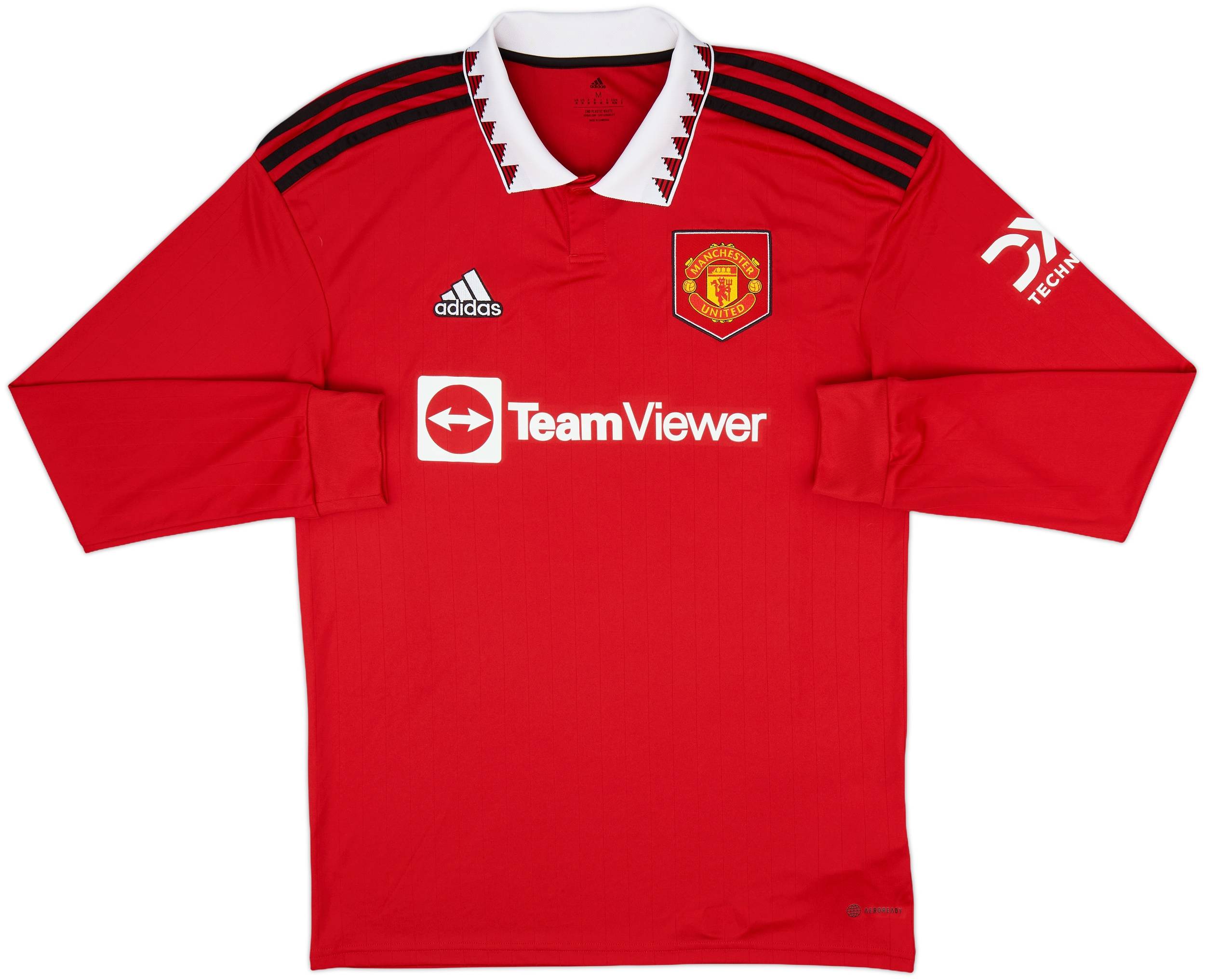 2022-23 Manchester United Home L/S Shirt Ronaldo #7 - 10/10 - (M)