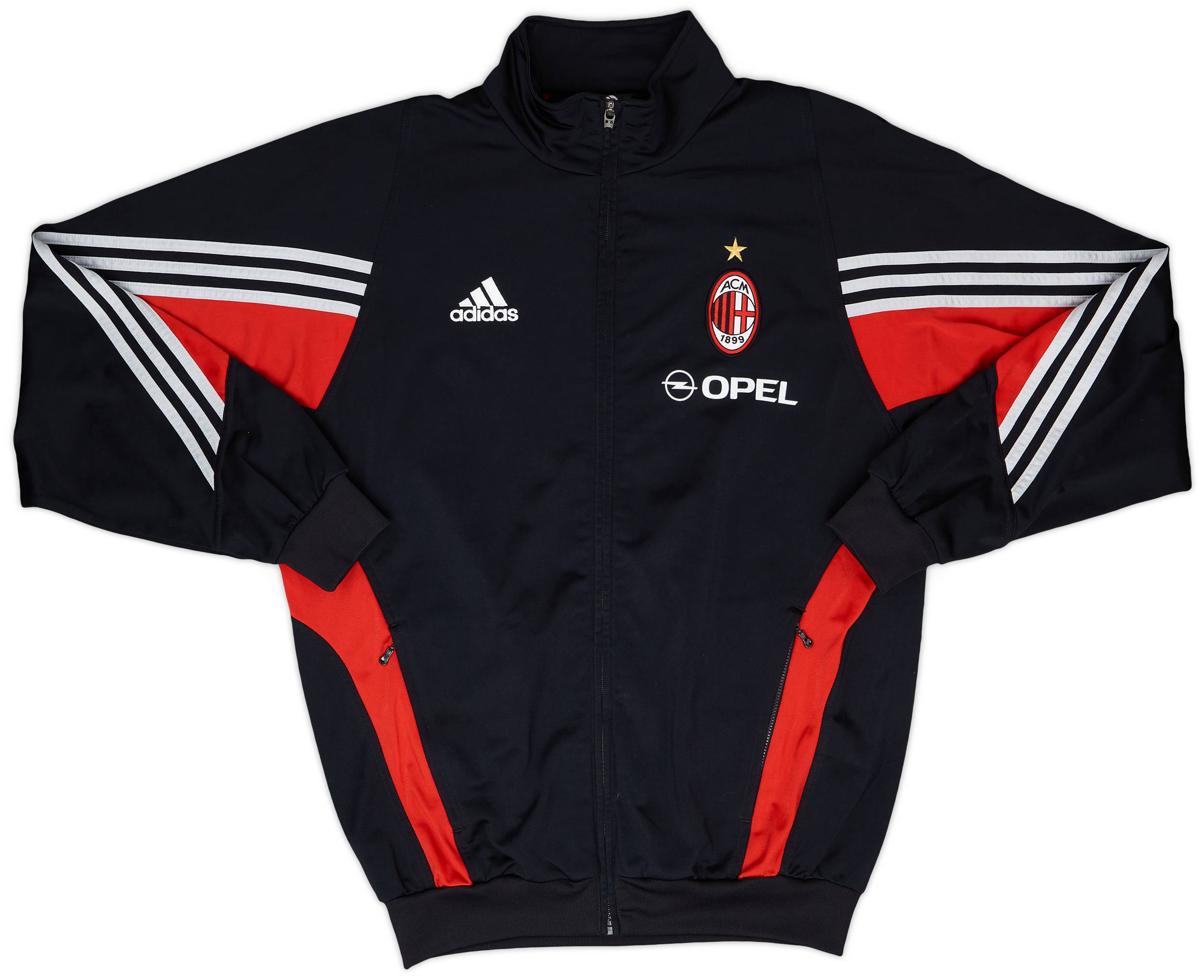 2003-04 AC Milan adidas Track Jacket - 5/10 - (M/L)