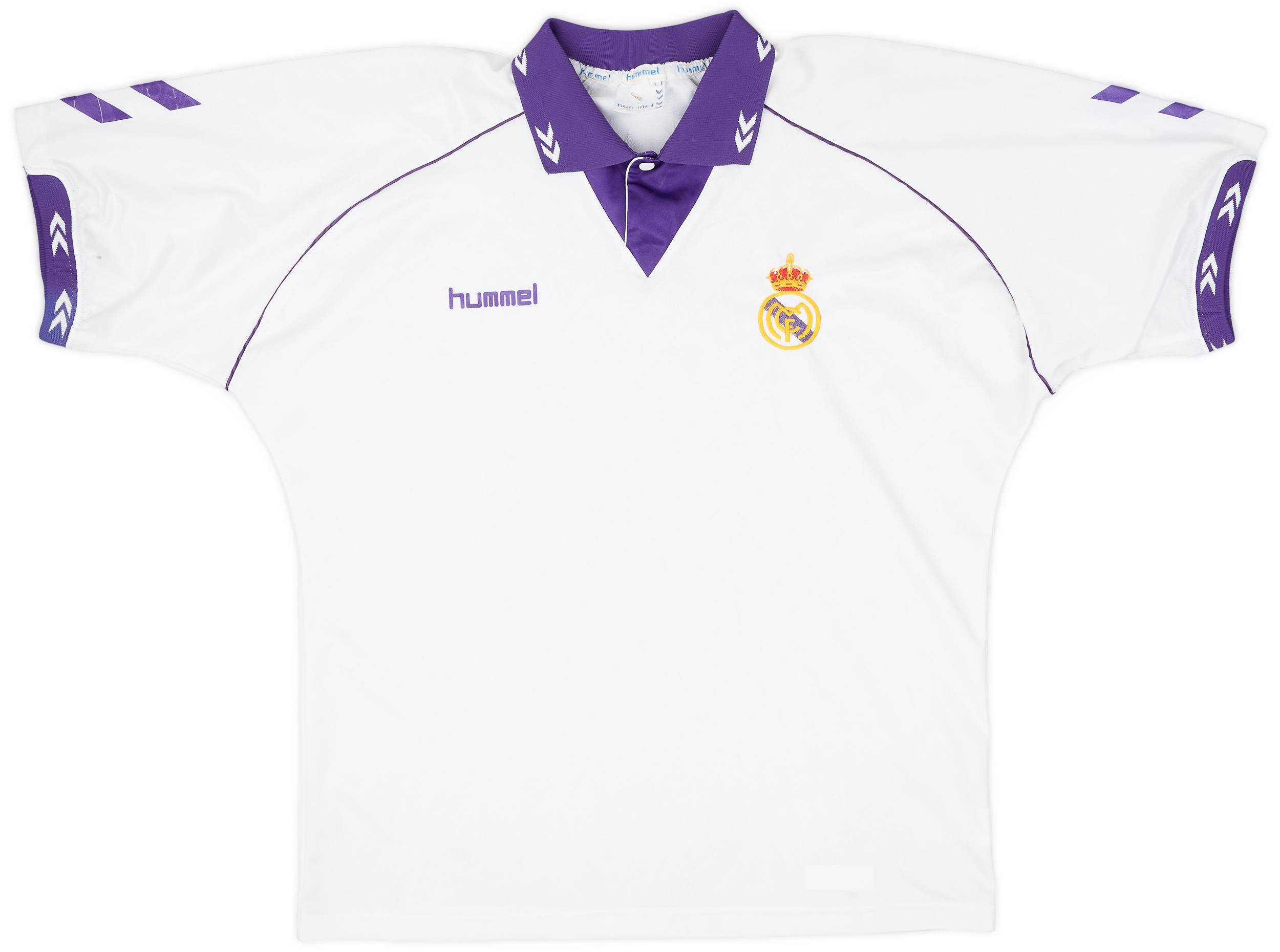 1993-94 Real Madrid Home Shirt - 8/10 - (L)