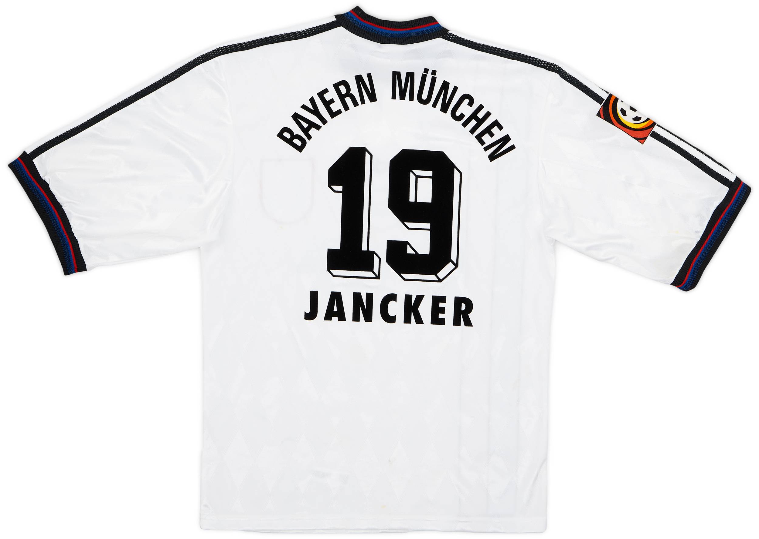 1996-98 Bayern Munich Away Shirt Jancker #19 - 6/10 - (S)