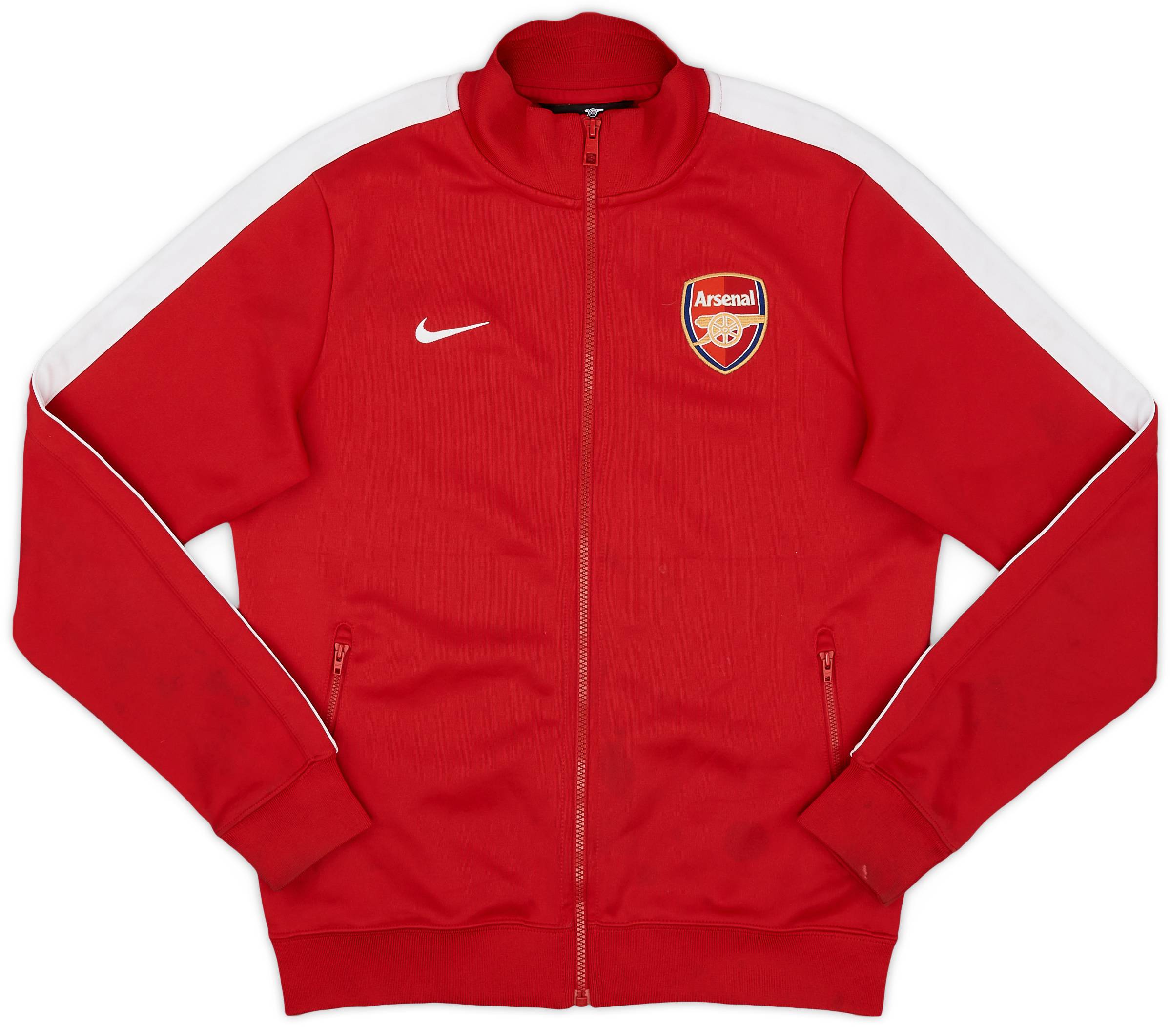 2013-14 Arsenal Nike N98 Track Jacket - 7/10 - (M)
