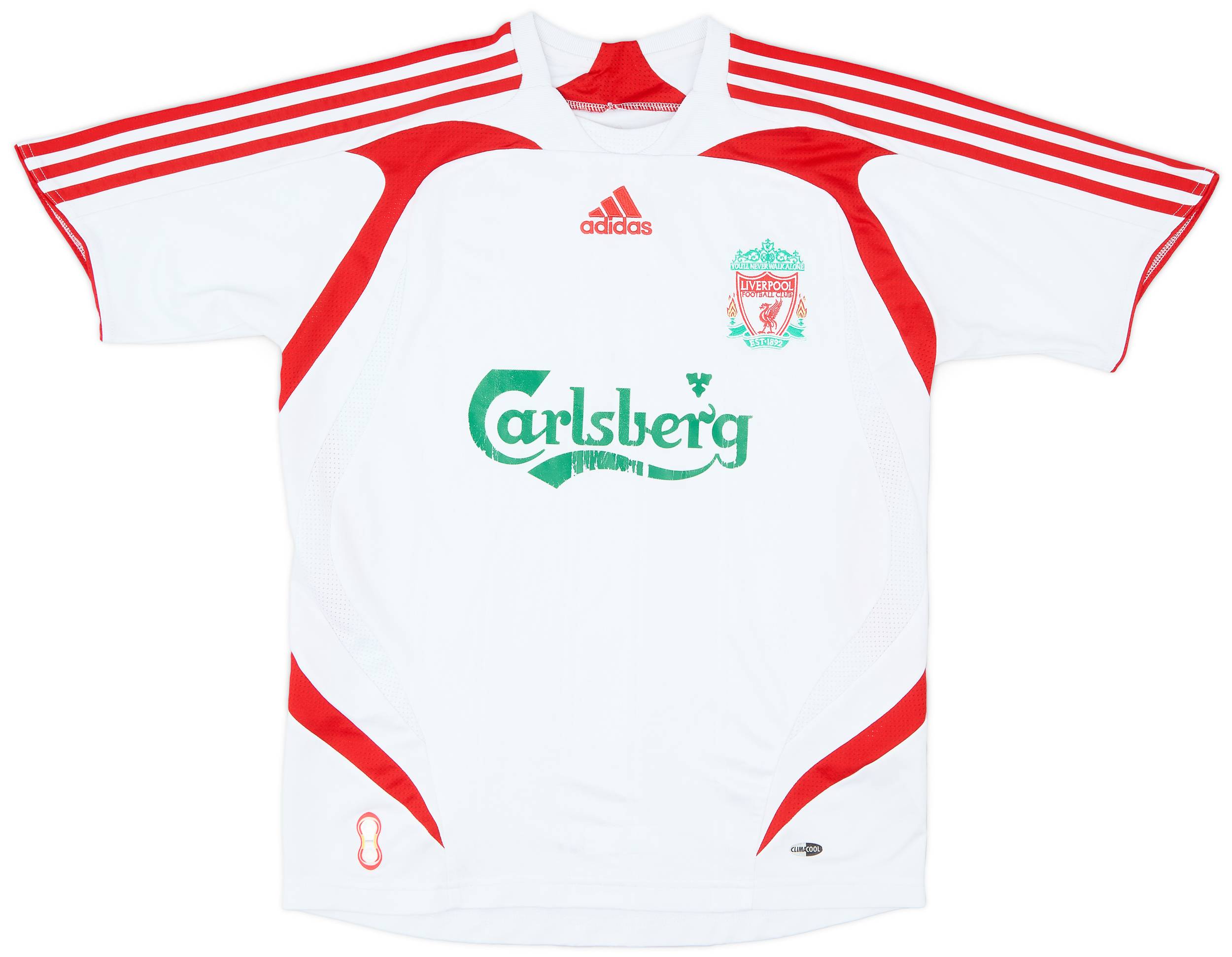 2007-08 Liverpool Away Shirt - 6/10 - (XL.Boys)