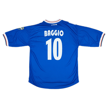 2000-01 Brescia Garman Reissue Home Shirt Baggio #10