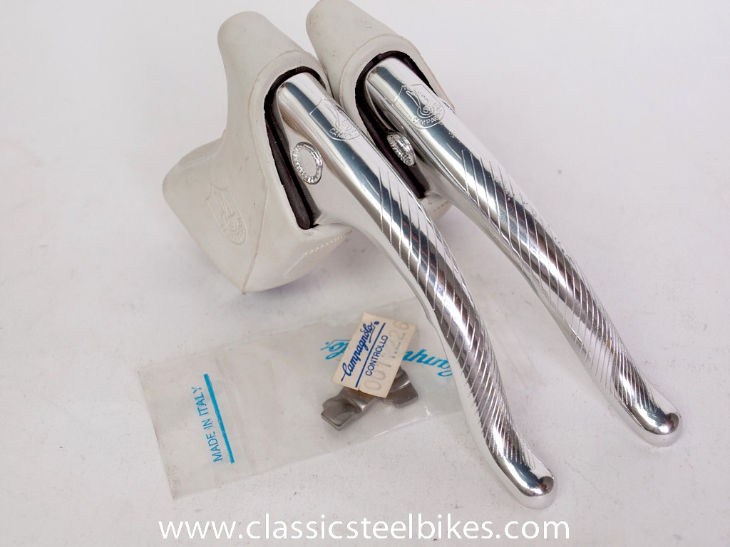 Campagnolo C-Record Cobalto Brake Levers NOS - Classic Steel Bikes