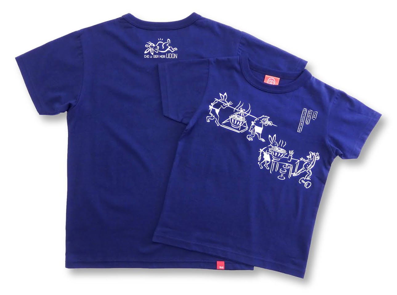 高松三越先行販売】OJICO半袖Tシャツ「鳥獣GIGA盛りUDON」7月31日発売