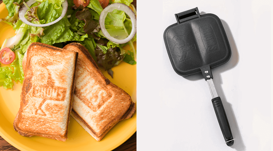 挟んで焼けば、かんたん・アツアツ・おいしい！ 楽しく作れるホット