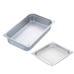 KINGO ステンレス 穴明ホテルパン AHT-76 25mm 1分の1サイズ 11025PS