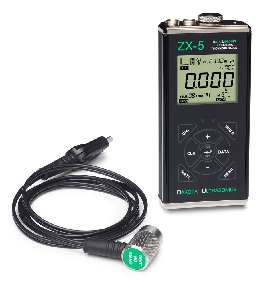 ZX-5DL Wall Thickness Gauge Ultrasonic Thickness Gauge with Data