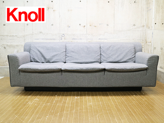 Knoll】ノル heli ヘリ ラウンジソファ 3人掛け オット・ザッフ 出張