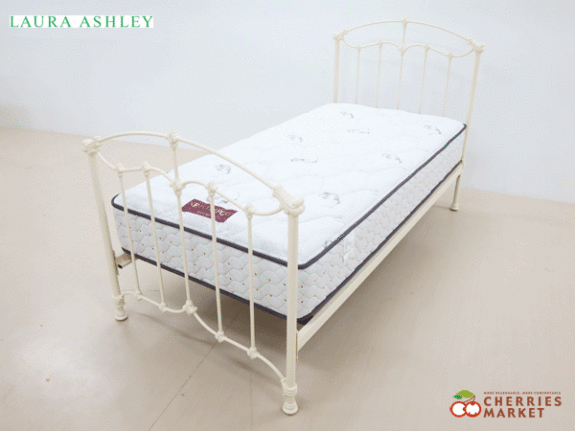 LAURA ASHLEY】ローラアシュレイ PHOEBE フィービー シングル ベッド
