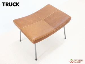 TRUCK FURNITURE】トラックファニチャー FURROWED-LEATHER STOOL ファ