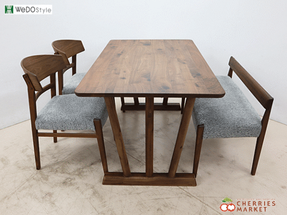 WeDoStyle】ウィドゥ・スタイル noix ノワ ダイニング4点セット