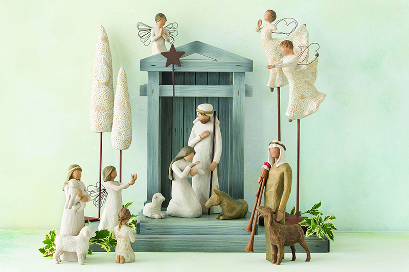 米で人気の「ウィローツリー」降誕セット、日本で販売開始 「ナ