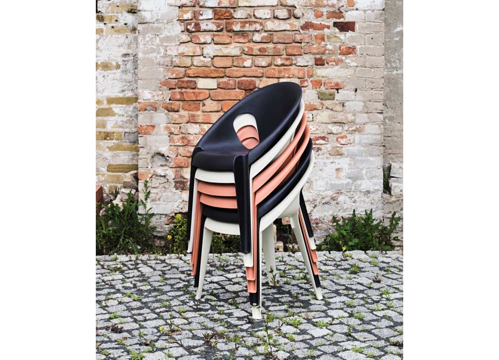 MAGIS / マジス】BELL CHAIR スタッキングアームチェア（Black）の商品