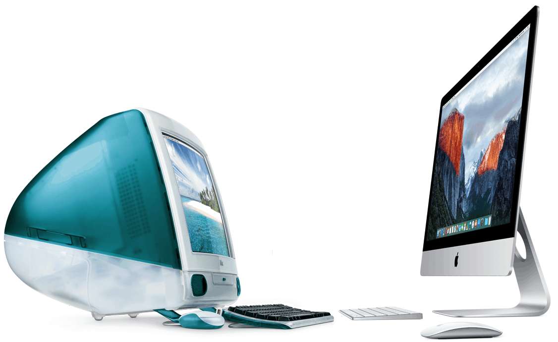 Apple showcases how far iMac has come since 1998