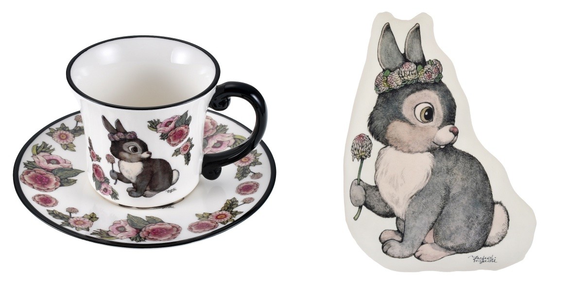 ウサギの“とんすけ”を美しくデザイン！ ディズニー×ヒグチユウコの新作