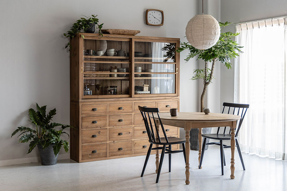 キリンダイニングテーブル&ベンチ｜テーブル｜CRUSH CRASH PROJECT