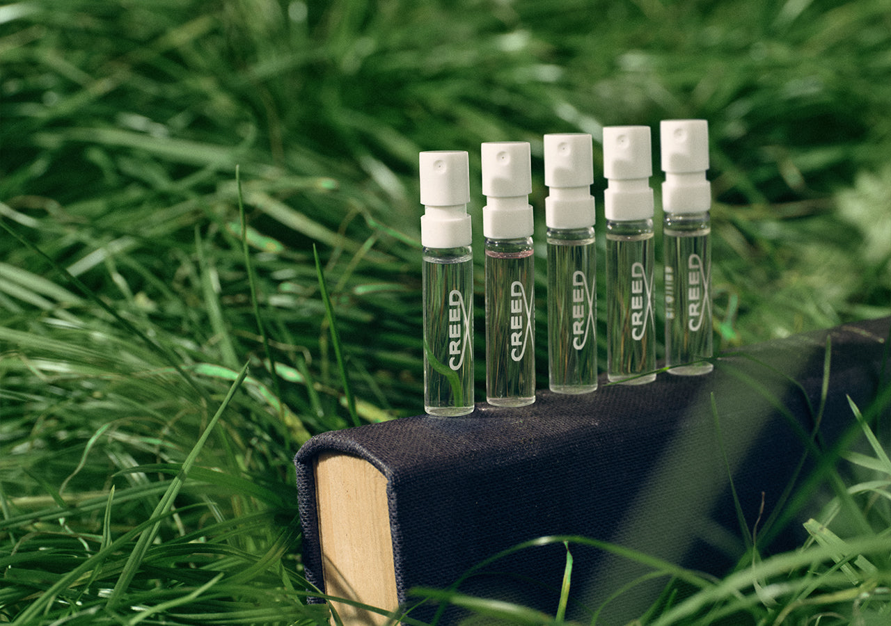 Refillable Travel Perfume Atomiser 5ml - Beige | Creed Fragrance UK