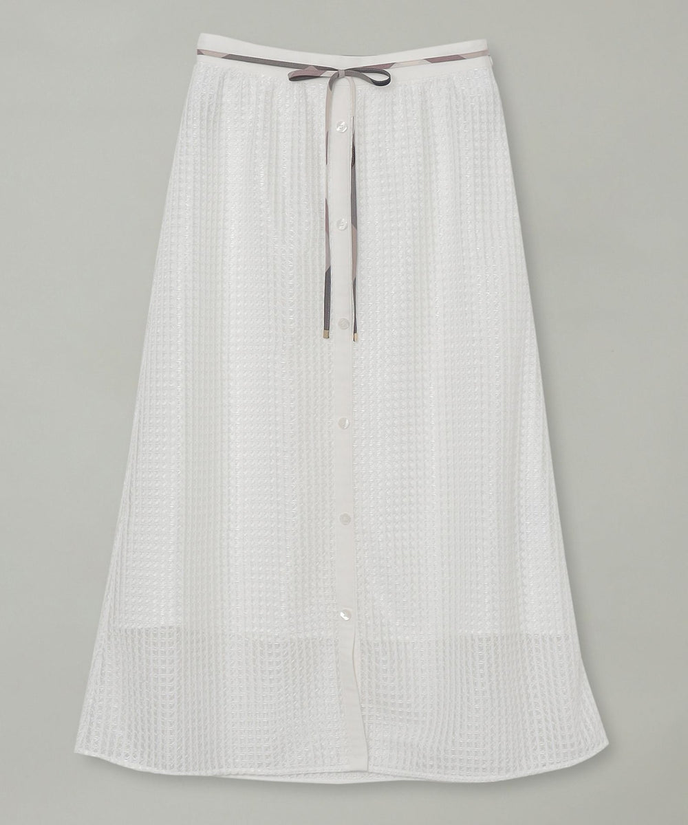 メッシュレーススカート（スカート）｜BLUE LABEL CRESTBRIDGE(ブルー