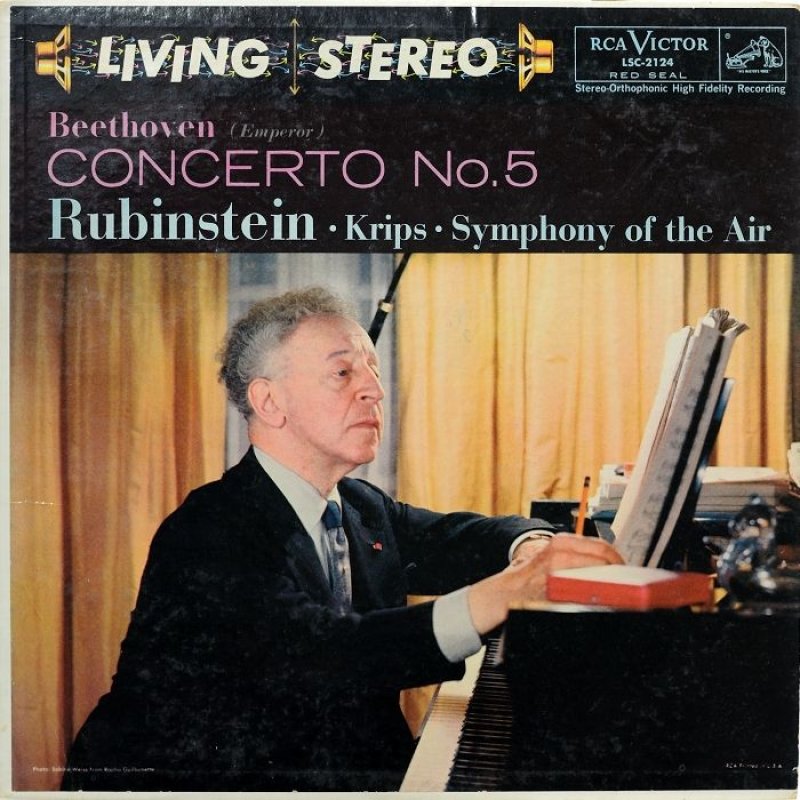 アルトゥール・ルービンシュタイン/ベートーヴェン：ピアノ協奏曲第5番