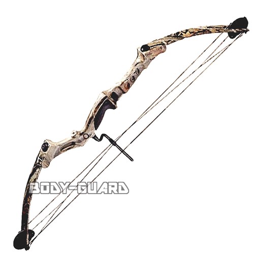 アーチェリーTWIN CAM コンパウンドボウ 65ポンド カモ 【全日本