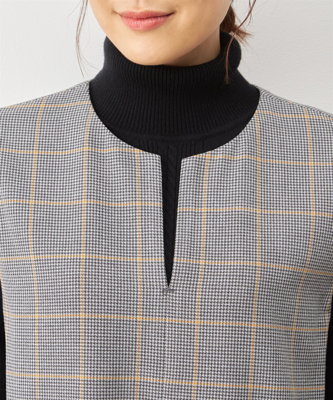 キーネックジャンパースカート Petit Honfleur｜クロスプラス公式通販